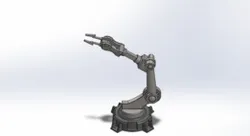 Articulated Robotic Arm Design_SolidWorks