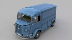 CITROEN HY TYPE FOURGON 1976 3D model