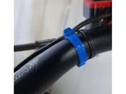 Handlebar wire strap