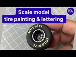 Hoosier Sprint Car Tire 15x31x14 with script 3D print model