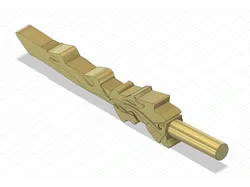 Kai's Sword of Fire LEGO Compatible