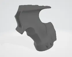Steyr LP2 / LP10 Air Pistol Grip -left-handed grip– Size M – High-Precision 3D Scan  Version: V2 – ISSF Update