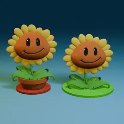 Sunflower fan art of Plants VS Zombies