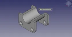 Support Bracket in FreeCAD