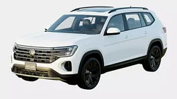 Volkswagen Atlas 2024 Base Model Low-poly 3D model