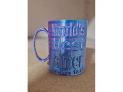 "world's best farter i mean father" mug.