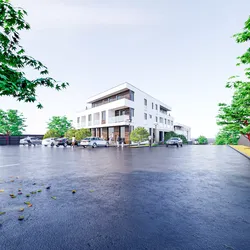 Apartment Building 2 3D model