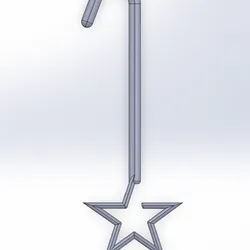 Christmas Ornament Hanger - Star