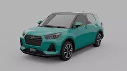 Daihatsu Rocky 2019 Low-poly 3D model