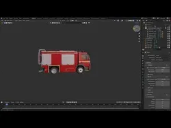 Fire Truck 3D model