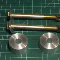 Front differential drop kit for IFS trucks and SUVs