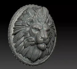Lion head  3D print model