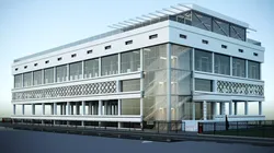 Multi-level parking 3D model