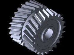 Partially Parametric Herringbone Gear