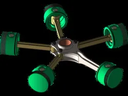 Radial Engine Full Assembly
