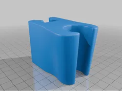 Shower Square Rail Handle Holder 7.0