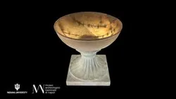 Small Fountain with Experimental Lighting