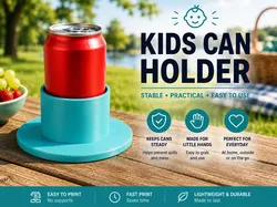 Soporte para Latas para Niños | Antiderrame para Latas de Refresco - Modelo de impresión 3D gratuito