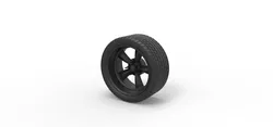 Sport wheel 3 3D print model