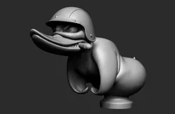 This is the famous duck figurine from the movie Death Proof 2007 3D print model