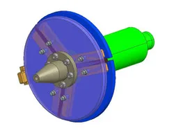 Three-Finger Robotic Gripper with Cone Expansion Mechanism