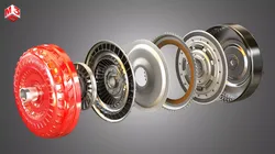 Transmission Torque Converter - with 5 Interior Parts 3D model