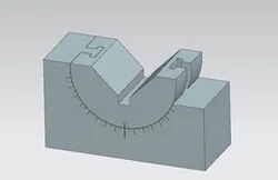 V-block adjustable