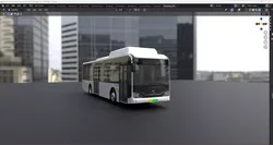 yutong H10 3dbus  3D model