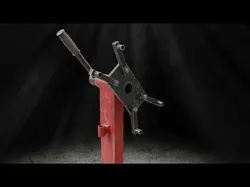 3D model of an engine stand with PBR textures 3D model