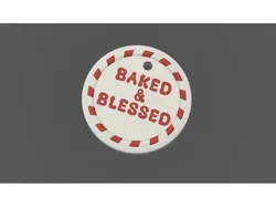 Baked and Blessed Ornament