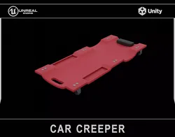 Car Creeper Low-poly 3D model