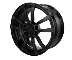 carbon wheel 3D model