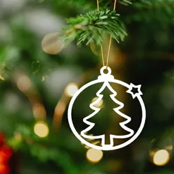 Christmas ornament: Sphere with Christmas Tree