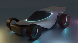 Cyberpunk Car 3D model