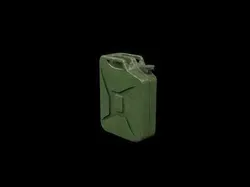Fuel Can Low-poly 3D model