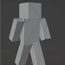 Gratis Characters & Creatures STL indir - minecraft character - user6647959245