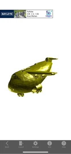 Gratis Vehicles & Machinery STL indir - Micro Airbus A400m - Jarred Lister