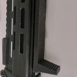 Handgrip for Weaver rail.