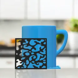 Home Decorations & Ornaments STL تنزيل - Coffee, Tea, Wine, Beer Coaster - OALPO