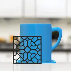 Home Decorations & Ornaments STL تنزيل - Coffee, Tea, Wine, Beer Coaster - OALPO