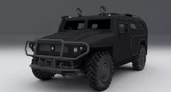 JEEP ARMY  3D model