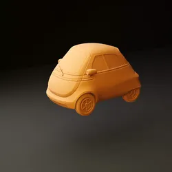 Microlino car 3D print model