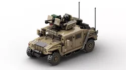 MocBricks3D - Lego Humvee 3D print model