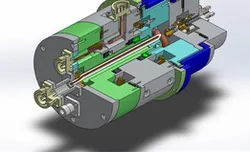 Rotary Joint 5-Channel, RF/Microwave Antenna