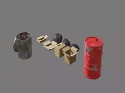 Street Object Pack 3D model