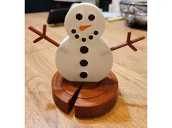 Winter Snowman Decoration