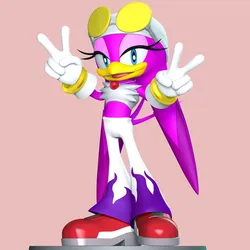 Characters & Creatures STL Download - Wave the Swallow Fan Artby LoveModels