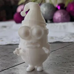 Characters & Creatures STL indir - Santa’s Little Minion - 3D Shape Craft