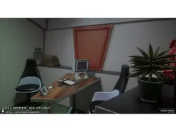 Crew Quarters desk- Star Trek