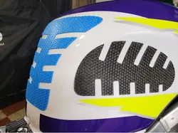 Customizable  Parametric Motorcycle Tank Grip Pads